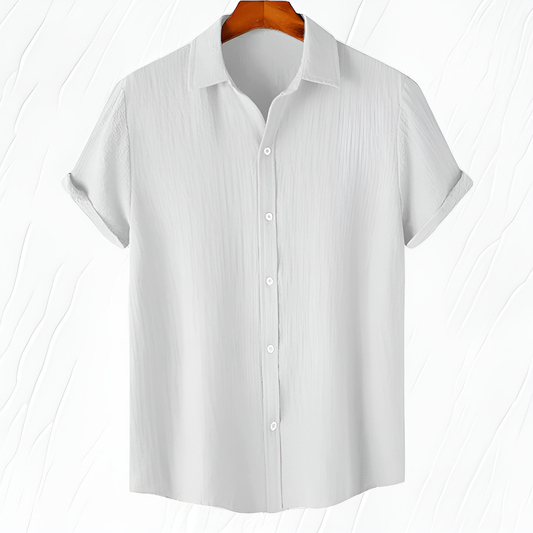 White Half Sleeve Shirt